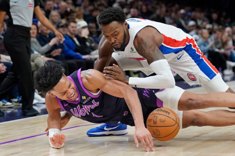 Harris scores 18, Pistons tighten grip on top seed in the East with a 109-87 win over Minnesota